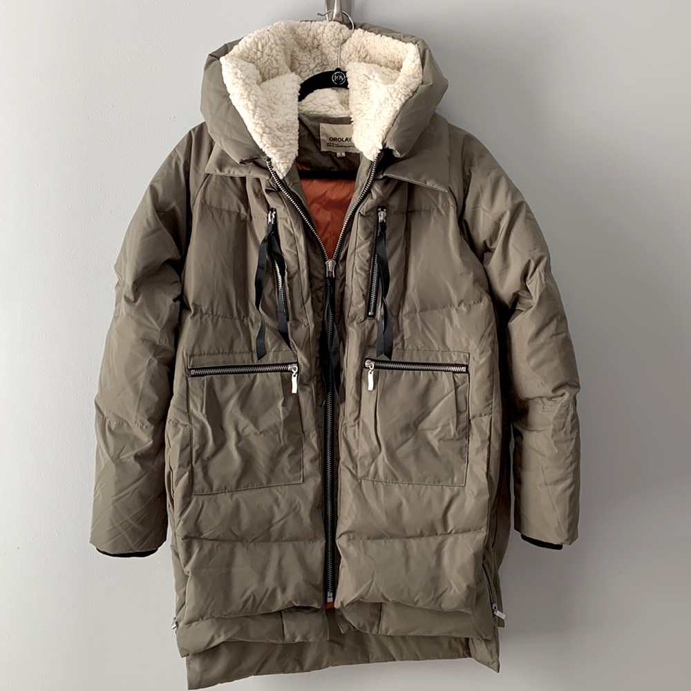 OROLAY Duck Down Coat Small